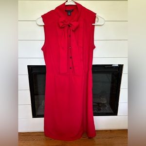 Tommy Hilfiger Cold Shoulder Button Up Dress